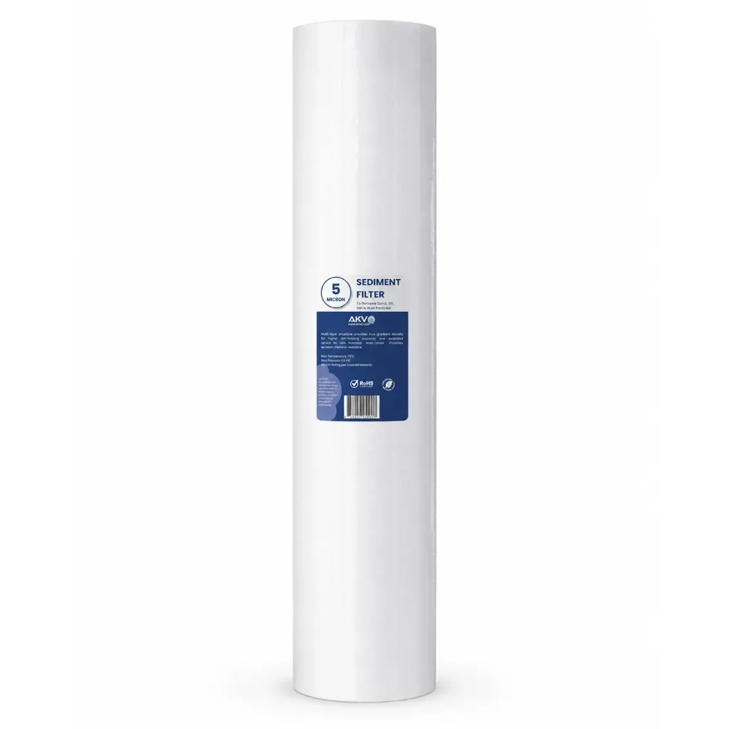 [423652] AKV PP Sediment Filter 4.5" x 20" 5 mic for Big Blue