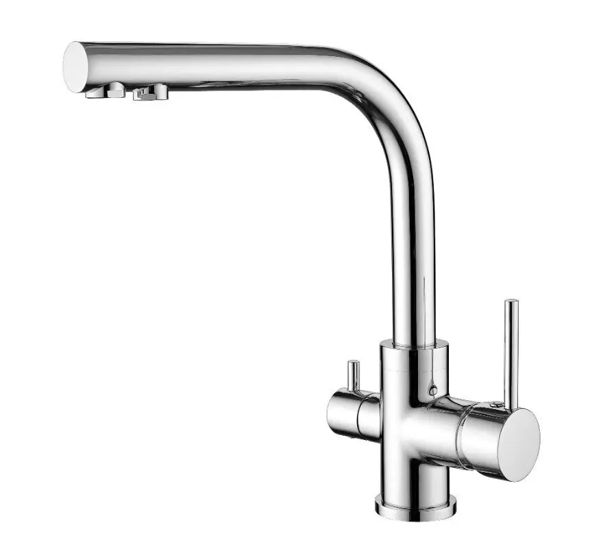 Helika 3 in 1 Faucet Akvaduo 2663L-001 Chrome