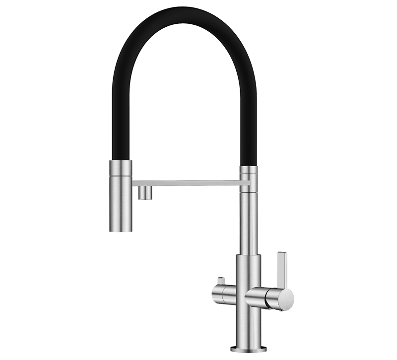 Helika 3 in 1 Faucet Soifos 7763-002 Steel