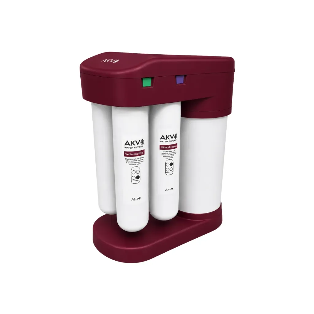 [218322] Reverse Osmosis System AKV TYTAN-400 Burgundy 