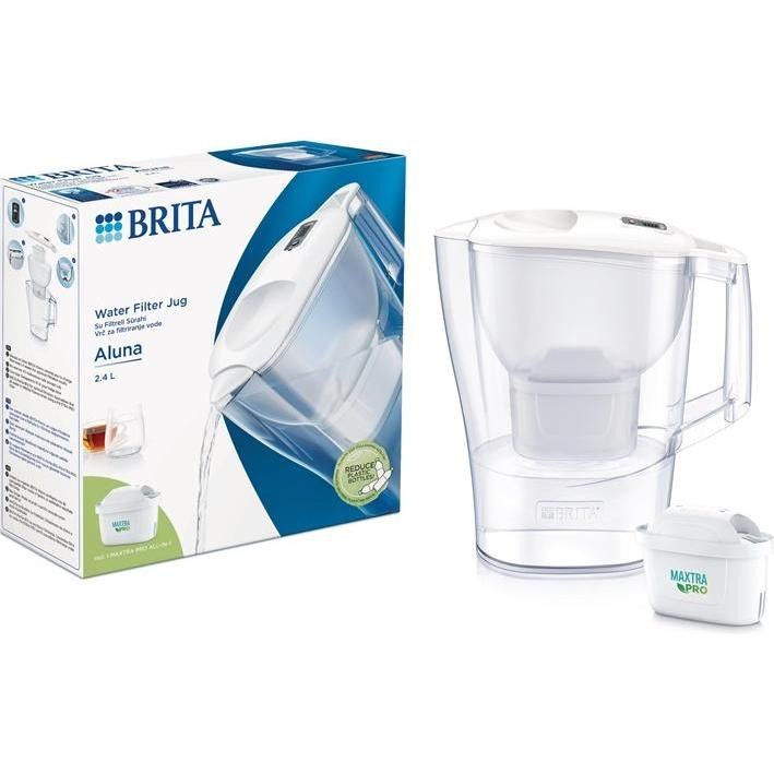 [1052718] Фильтр-кувшин Brita Aluna 2.4л Белый с картриджем Maxtra Pro