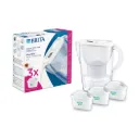 Brita Filtration Jug Marella 2.4L White +3 Maxtra Pro Cartridges