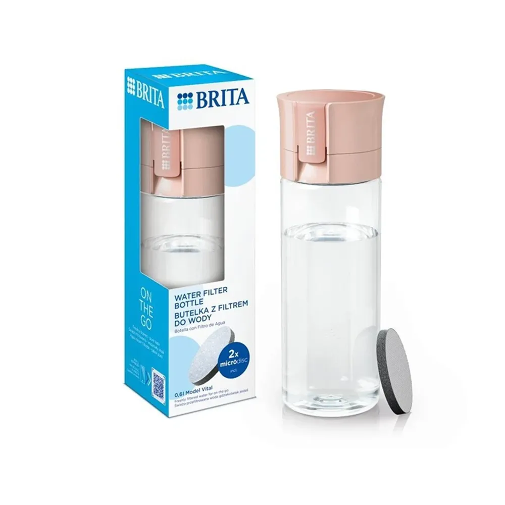 Brita Vital filtripudel 0.6L Aprikoos